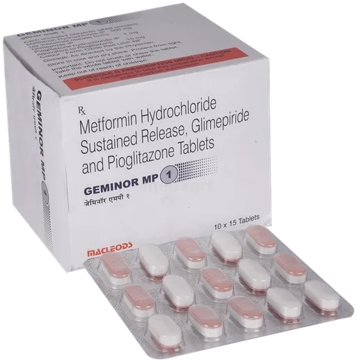geminor mp 1mg tablet 15's